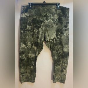 Lululemon Womans Align Diamond Dye Olive Sage Green High Rise Pants Size 20 NWOT